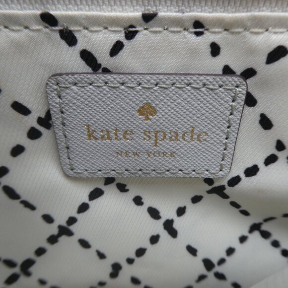 Kate Spade Saffiano Leathered Purse - Silver - Picture 11 of 14